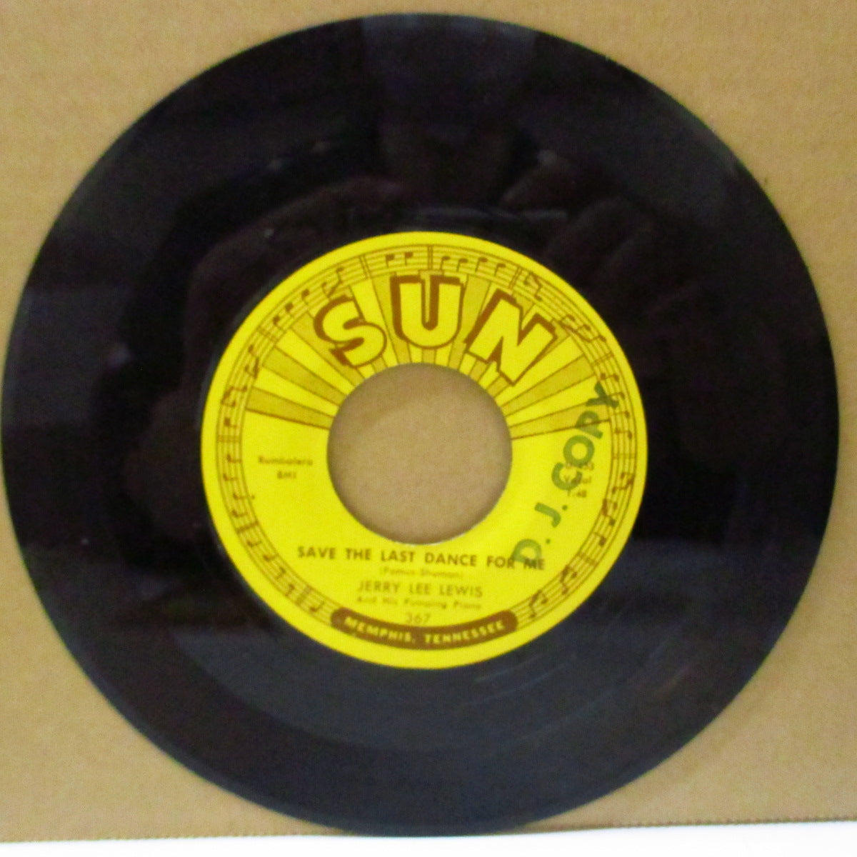 JERRY LEE LEWIS (ジェリー・リー・ルイス)  - Save The Last Dance For Me (US オリジナル7インチ)R&Rジャイヴァー！