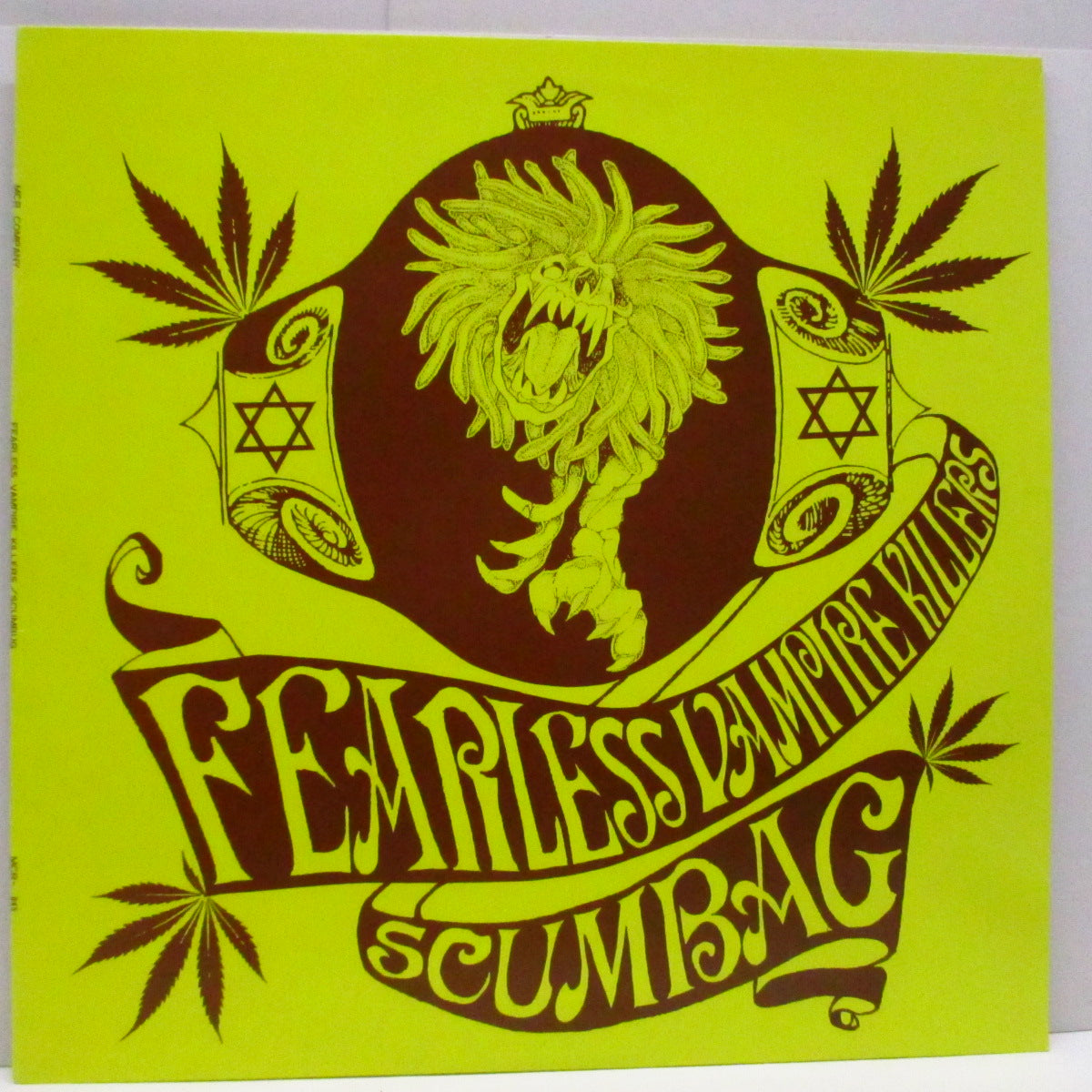 F.V.K. / SCUMBAG (エフ・ヴィー・ケー / スカムバッグ)  - Fearless Vampire Killers / Scumbag (Japan '91 1,000枚限定 LP) 横浜ハードコア・スプリット！