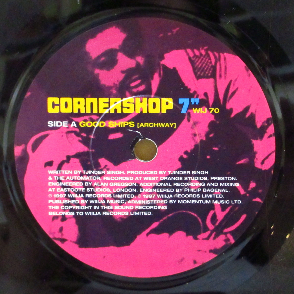 CORNERSHOP (コーナーショップ)  - Good Ships (UK '97 オリジナル 7インチ+光沢固紙ジャケ)