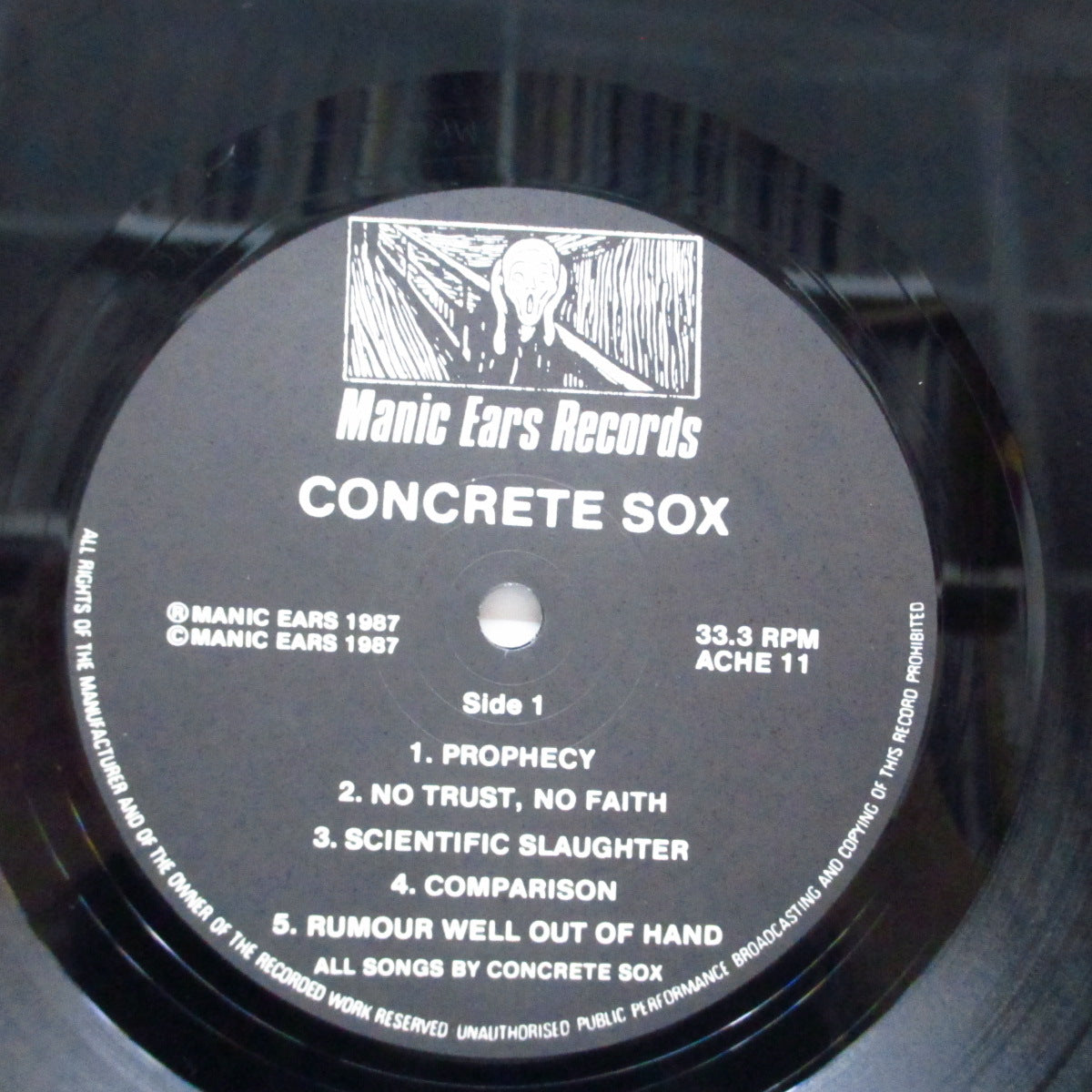 国内盤CD/CONCRETE SOX/コンクリートソックス/WHOOPS SORRY VICAR/80年代UKハードコアパンクHARDCORE PUNKクラストCRUST