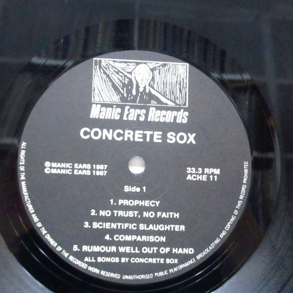 CONCRETE SOX (コンクリート・ソックス) - Whoops Sorry Vicar! (UK オリジナル LP+インナー)