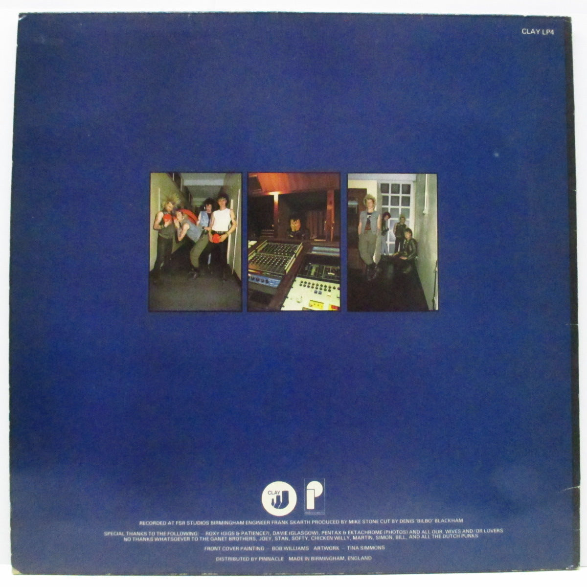 Charged G.B.H (チャージド G.B.H)  - City Baby Attacked By Rats (UK オリジナル「白ロゴ / 黒ラベ」LP+インサート）'82年ファースト！