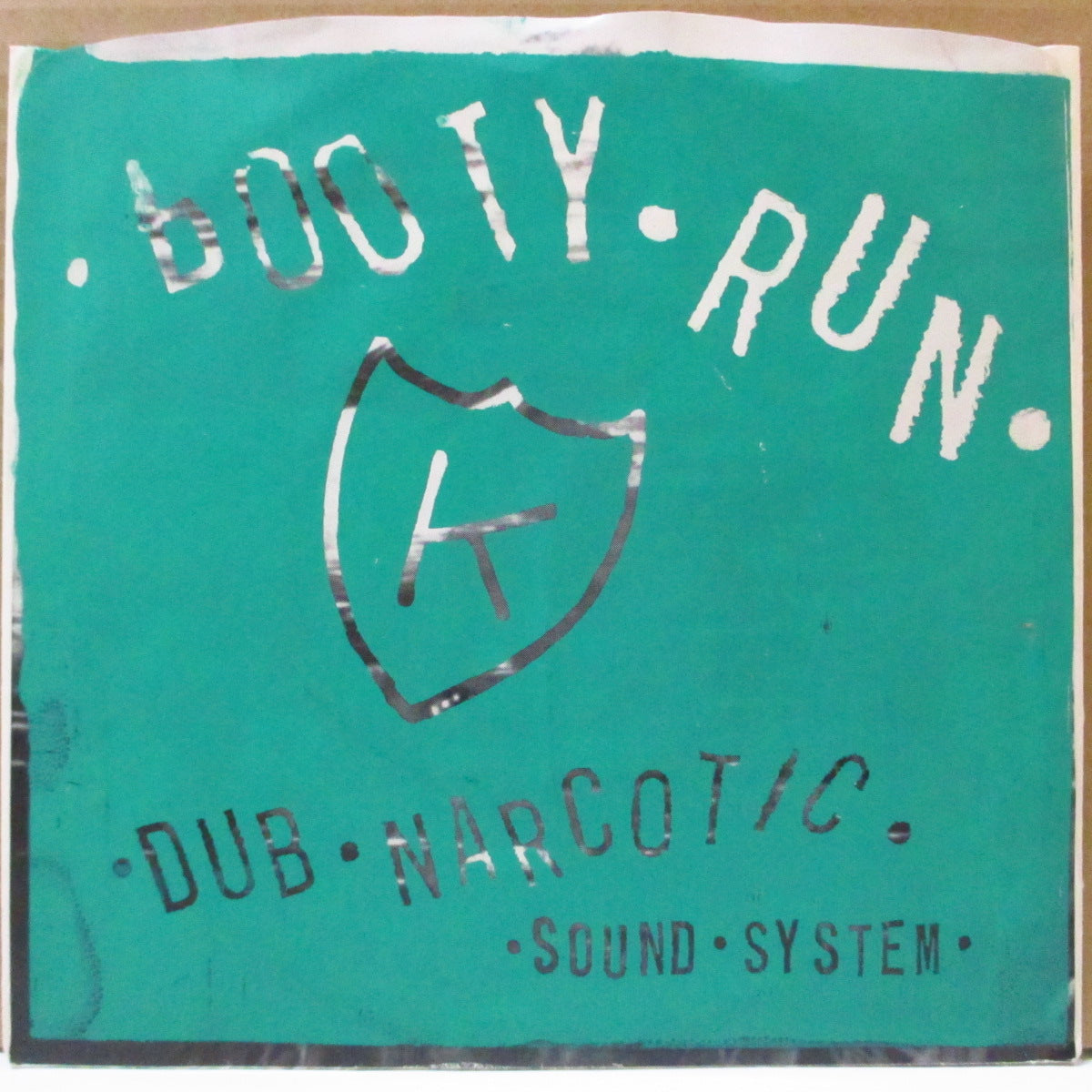 DUB NARCOTIC SOUND SYETEM (ダブ・ナルコティック・サウンド・システム)  - Booty Run (US オリジナル 7インチ+シルクスクリーン光沢ソフト紙ジャケ)