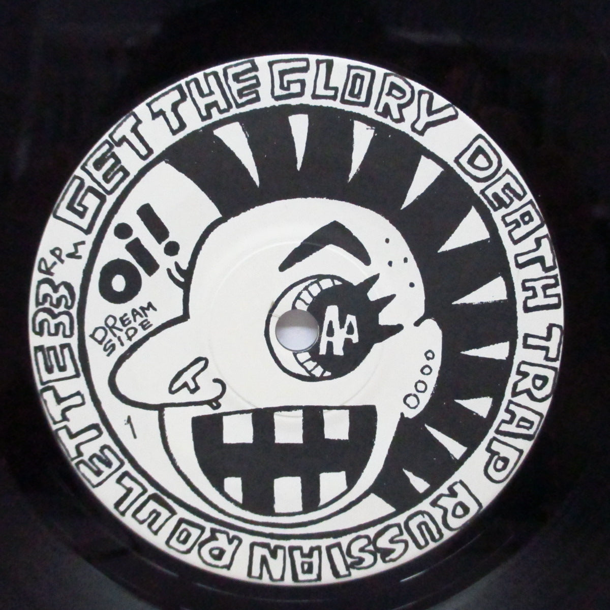 LAUGHIN’ NOSE (ラフィン・ノーズ)  - Get The Glory (Japan 「1,000枚限定」オリジナル 7"+ポスタージャケ) '83年ファーストEP !