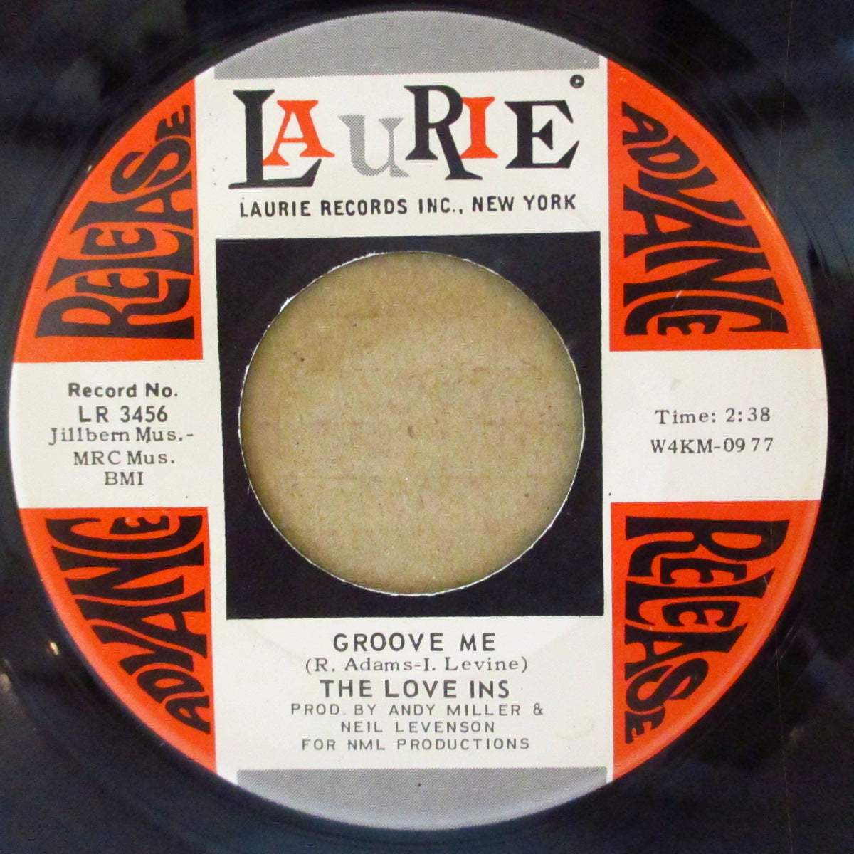 LOVE INS, THE (ザ・ラブ・インズ)  - Red Light - Green Light (US '68 アドバンス・プロモ・ラベ7インチ)ミッドテンポ・バブルガム調の美メロ・ソフト・ポップス！