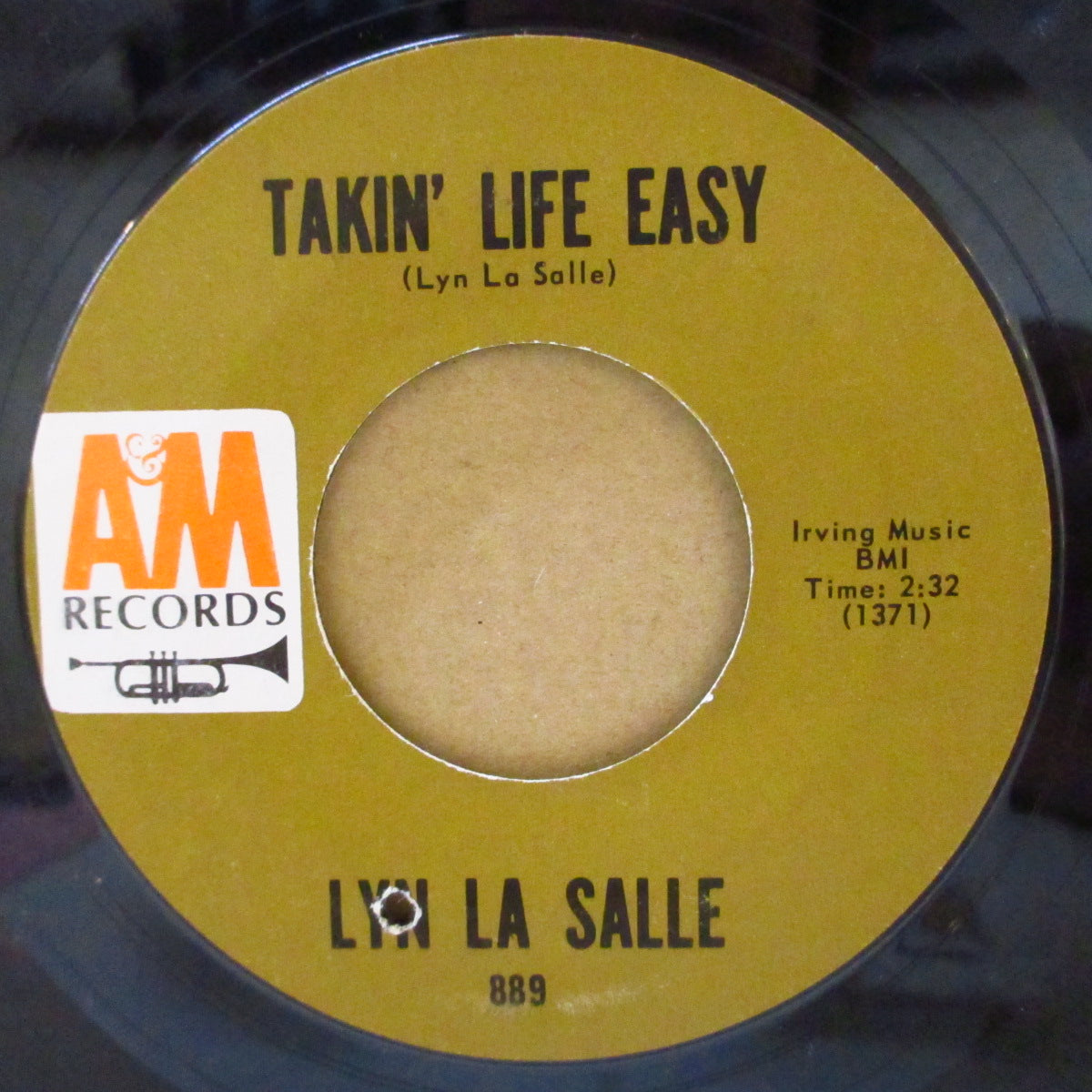 LYN LA SALLE (リン・ラ・サール)  - Randee Ram-Jet (US '67 A&M社再発 7インチ) 英国フリークビート調のアップテンポ・MODガレージ！