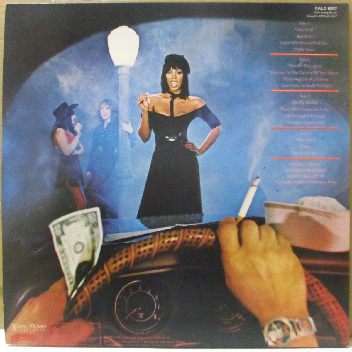 DONNA SUMMER (ドナ・サマー)  - Bad Girls (UK '79 オリジナルTranco工場プレス「光に透かしたら赤盤」ステレオ LPx2枚組+インナー/見開きジャケ)近年稀な美品！
