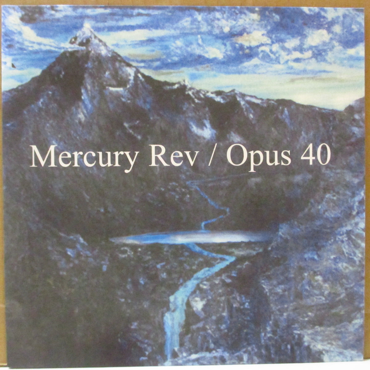 MERCURY REV (マーキュリー・レヴ)  - Opus 40 (UK オリジナル 7インチ+光沢固紙ジャケ)