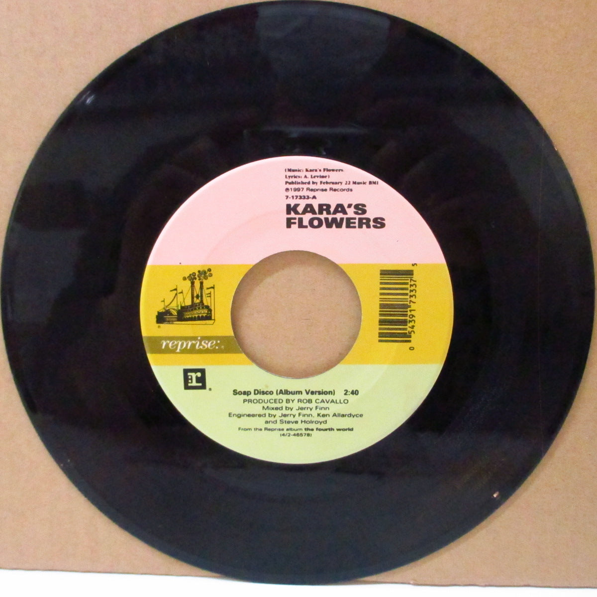 KARA'S FLOWERS (カーラズ・フラワーズ)  - Soap Disco (US '97 オリジナル「ジュークボックス」 7インチ)