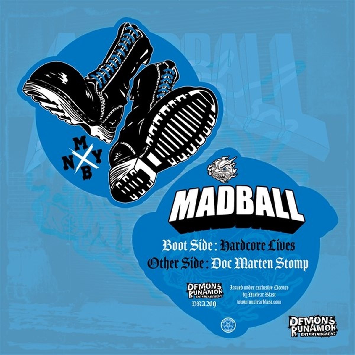 MADBALL (マッドボール)  - Picture Shape (German 500枚限定「シェイプドピクチャー」EP/ New