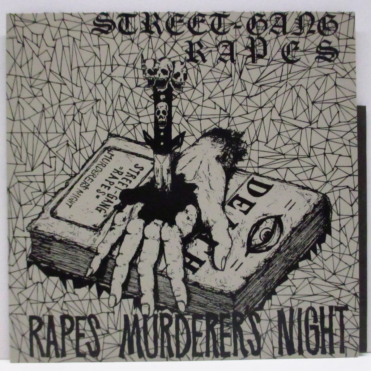 RAPES (レイプス)  - Murderer's Night (Japan '88 オリジナル6曲入り 7"/光沢固紙ジャケ) ファースト！