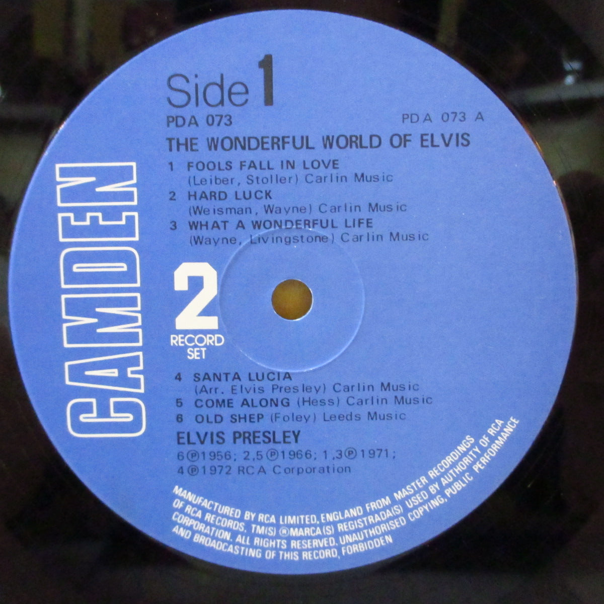 ELVIS PRESLEY (エルヴィス・プレスリー) - The Wonderful World Of