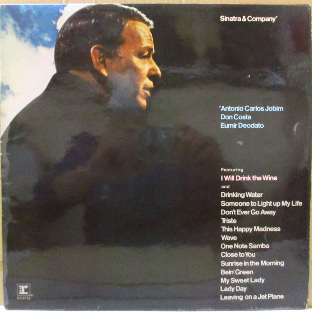 FRANK SINATRA  (フランク・シナトラ)  - Sinatra & Company (UK '71 再発品番「K-44115/ワーナーロゴ無しブラウン・ラベ」ステレオLP)  ボサノヴァ,ソフトロック挑戦名作