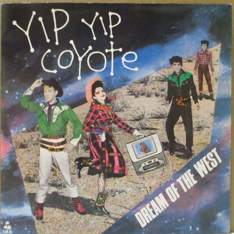 YIP YIP COYOTE (イップ・イップ・コヨーテ)  - Dream Of The West (UK オリジナル 7インチ+光沢固紙ジャケ)