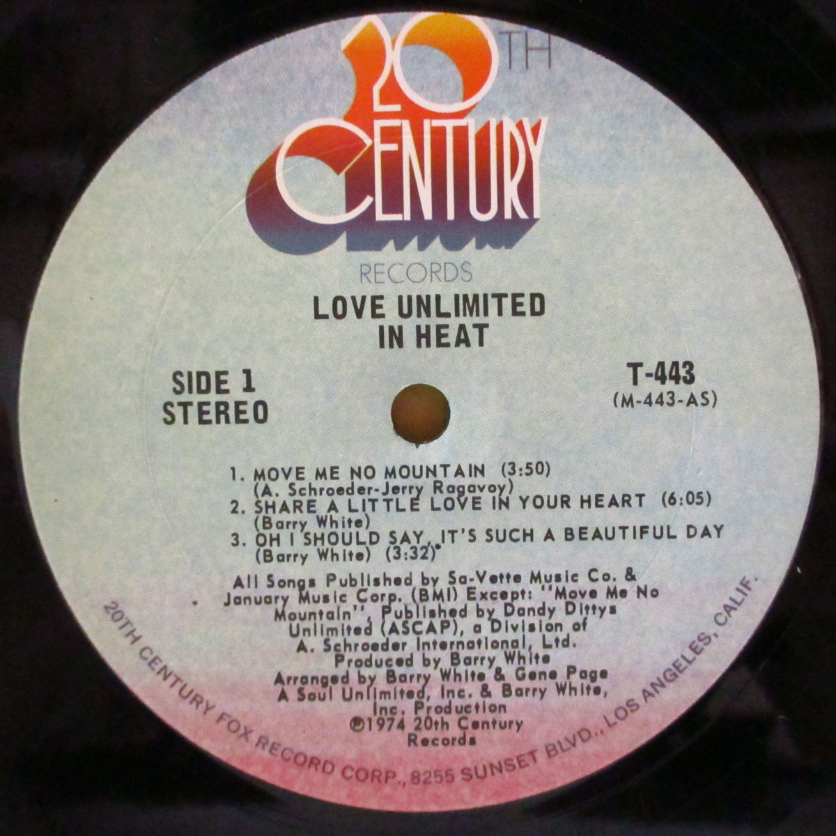 LOVE UNLIMITED (ラヴ・アンリミテッド)  - In Heat (US '74 オリジナル・ステレオ LP)甘茶女子ソウル・トリオ名作サード・アルバム！