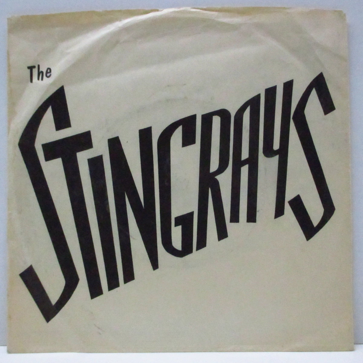 STINGRAYS, THE (ザ・スティングレイズ)  - Countdown +2 (UK オリジナル 7"/光沢ソフト紙折り返しジャケ付) '80年唯一シングル！