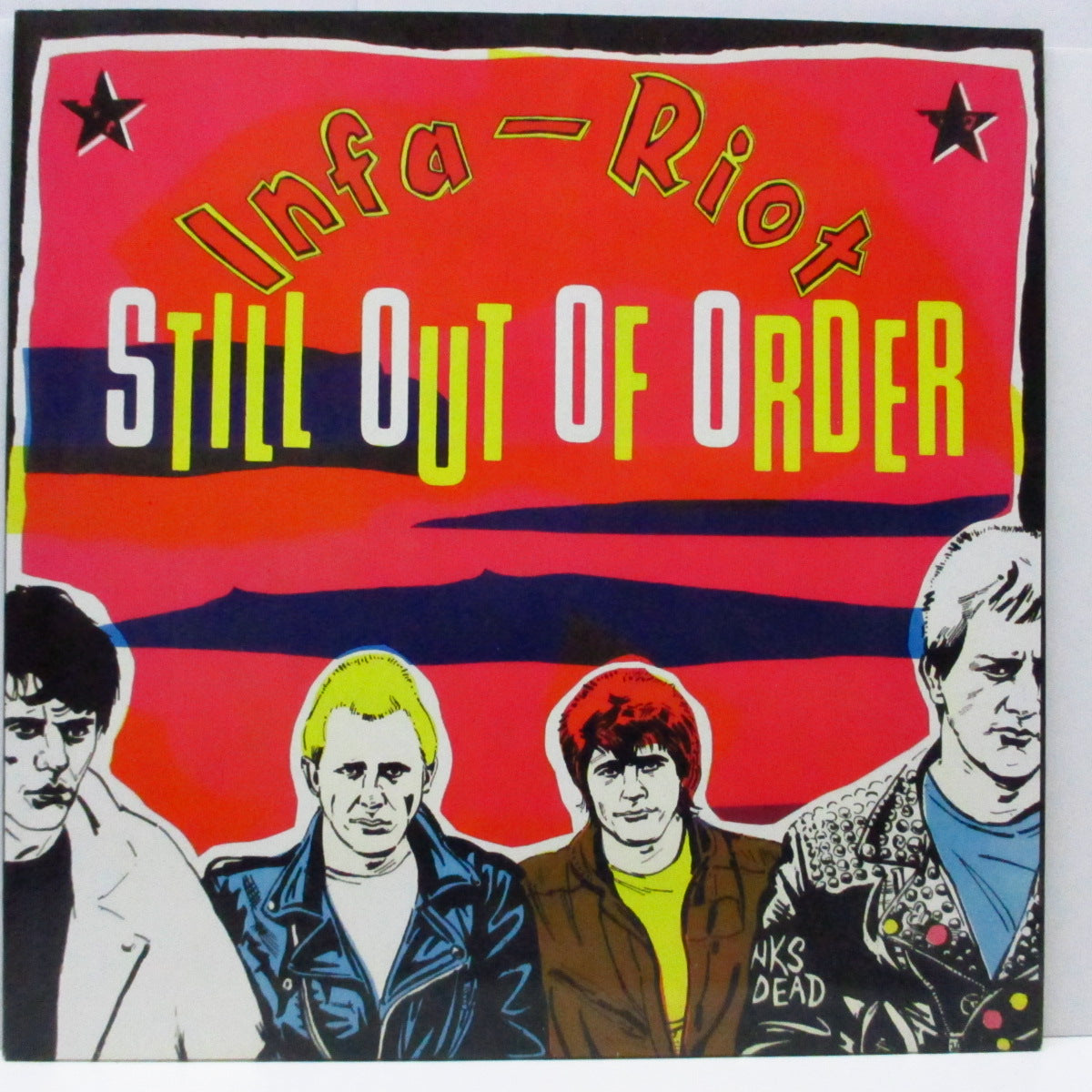 INFA-RIOT (インファ・ライオット)  - Still Out Of Order (UK '97 再発 LP+インサート/AHOY LP 10) '82年ファースト！