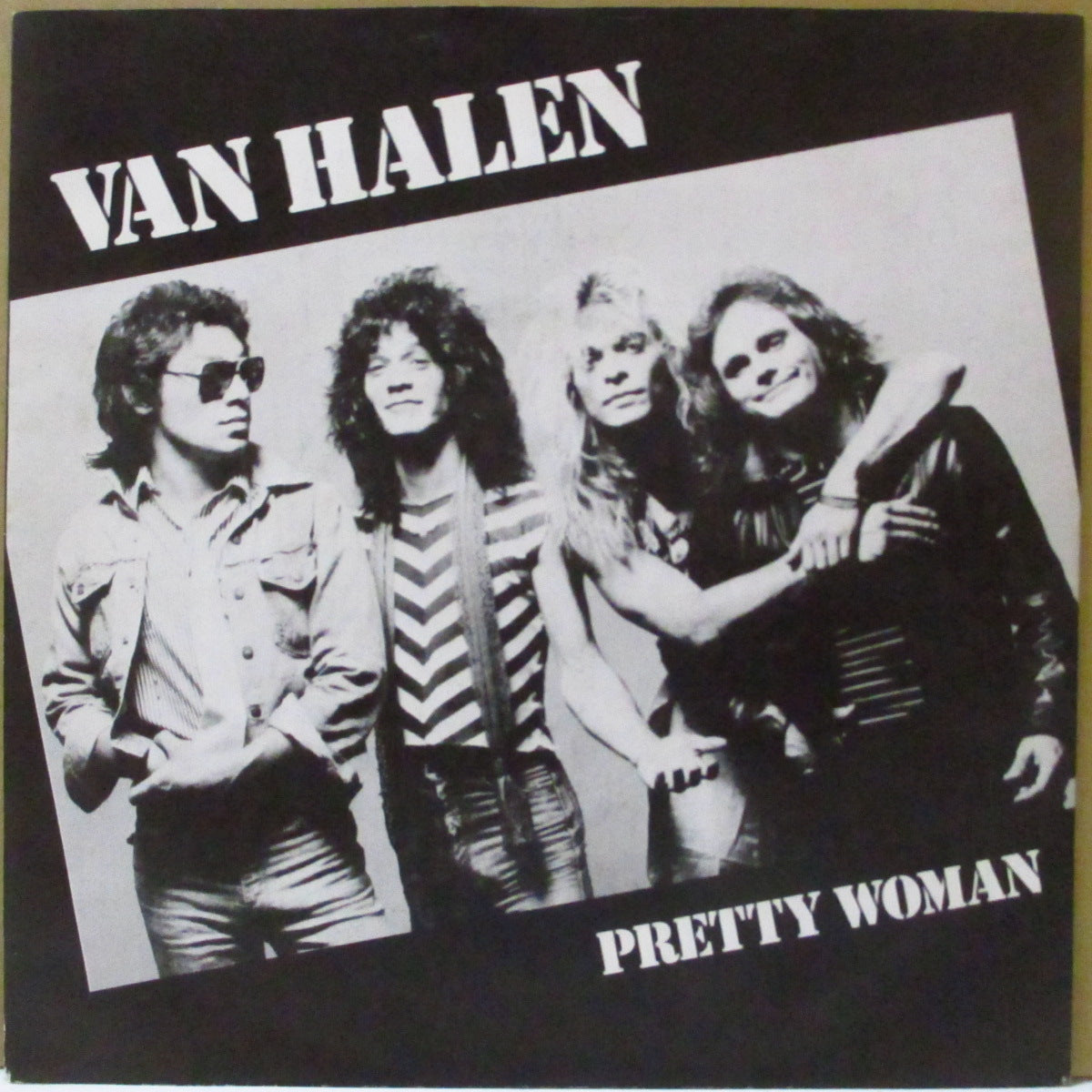 VAN HALEN (ヴァン・ヘイレン)  - Pretty Woman (UK '82 オリジナル 7インチ+光沢ソフト紙ジャケ)