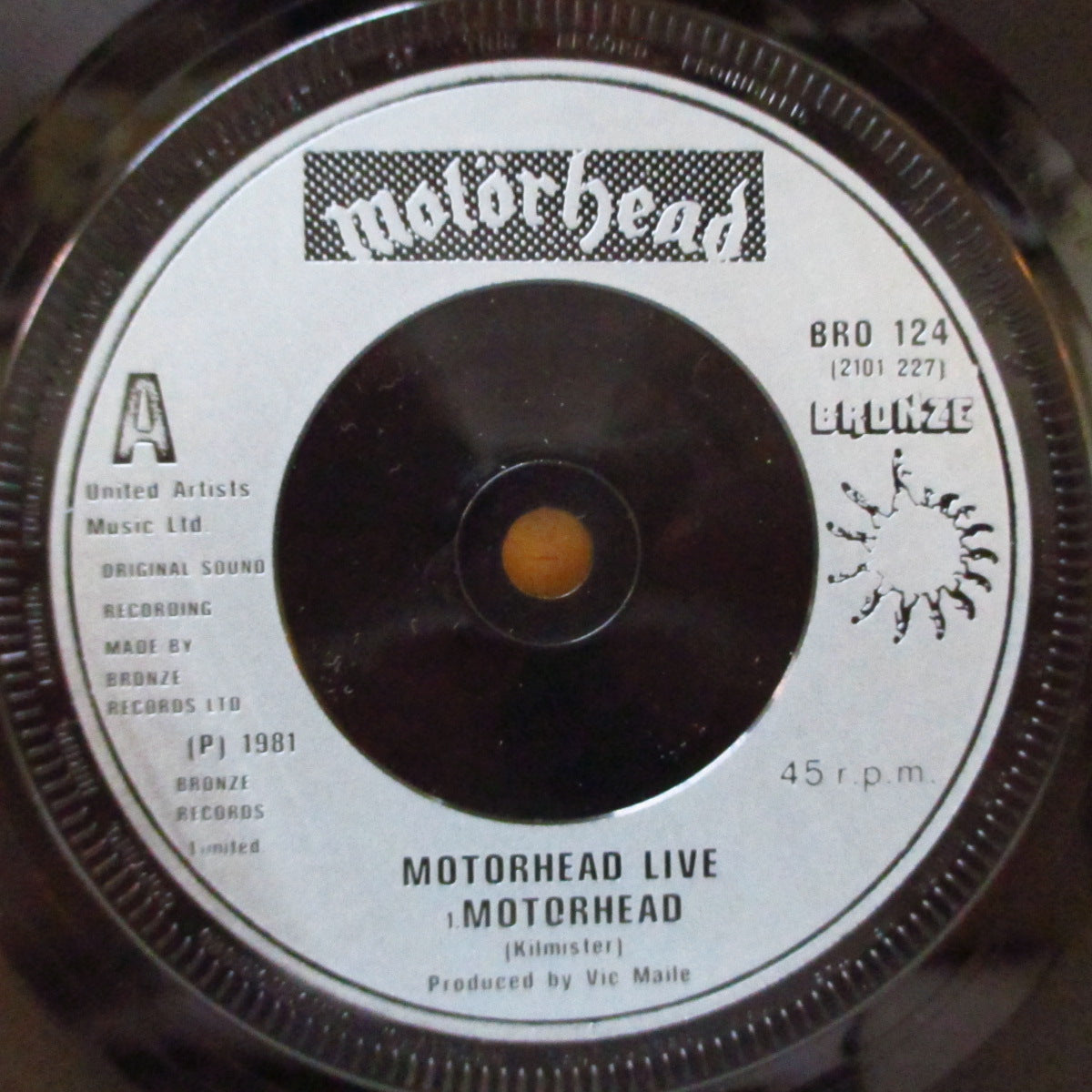 MOTORHEAD (モーターヘッド) - Motorhead (UK '81 オリジナル「青