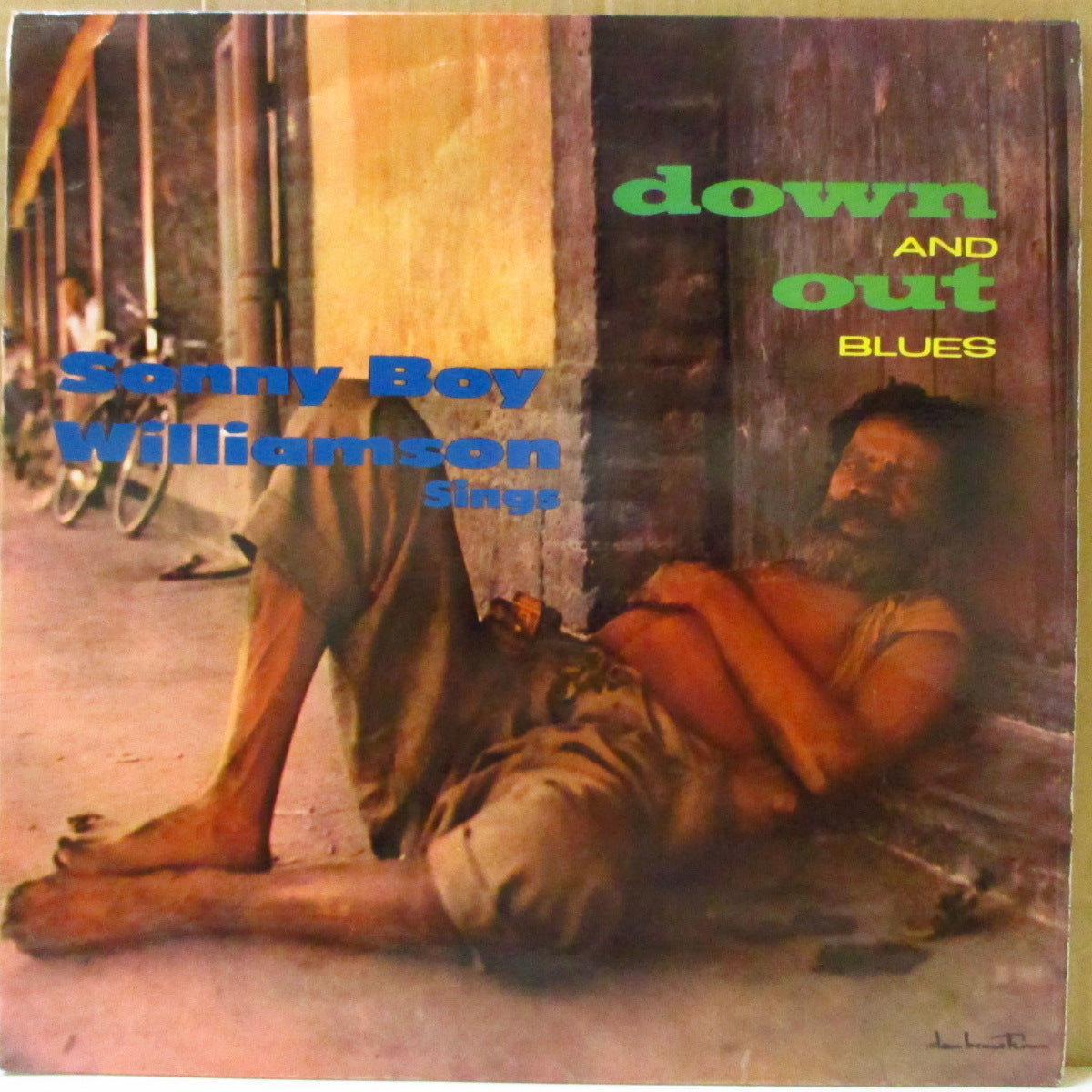 SONNY BOY WILLIAMSON (ソニー・ボーイ・ウイリアムソン)  - Down And Out Blues (UK '64 初回オリジナル・モノラル LP/表面コーティング折り返しジャケ) 近年稀な奇跡の美品
