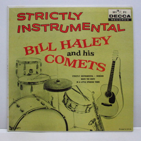 BILL HALEY & HIS COMETS (ビル・ヘイリー＆ヒズ・コメッツ)  - Strictly Instrumental +3 (US Orig.EP)