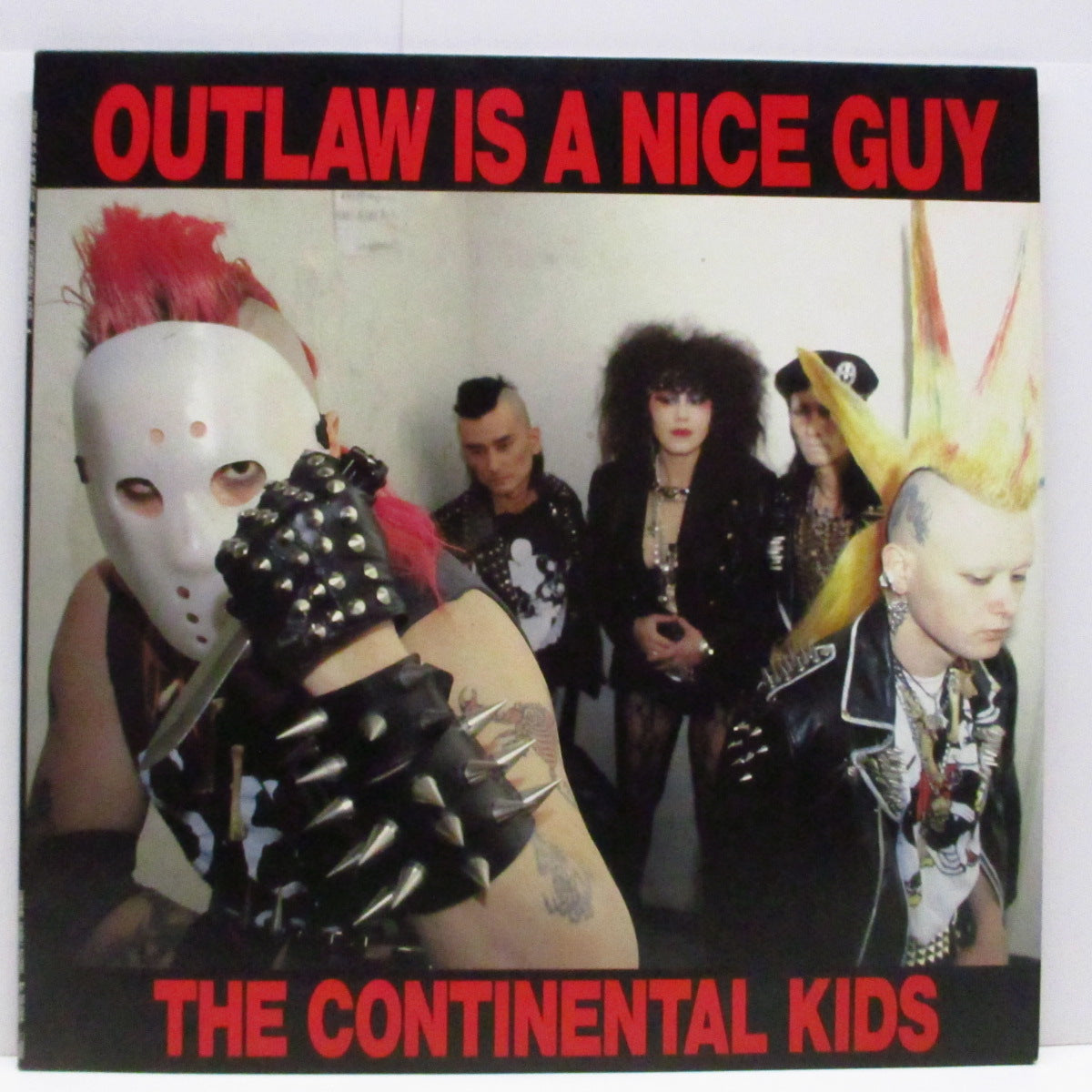 CONTINENTAL KIDS, THE (ザ ・コンチネンタル・キッズ)  - Outlaw Is A Nice Guy (Japan '88 オリジナル LP+インサート）ファースト！