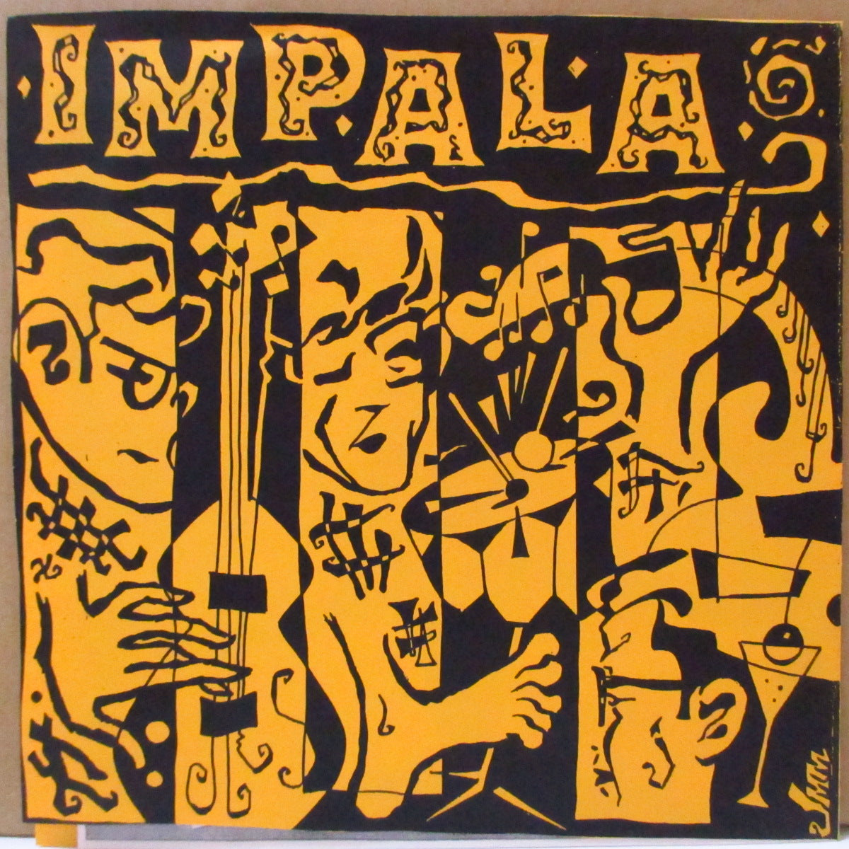 IMPALA (インパラ)  - Ltd A Go-Go +3 (US オリジナル 7インチ+イエローマットソフト紙ジャケ, インサート) '93年デビューEP