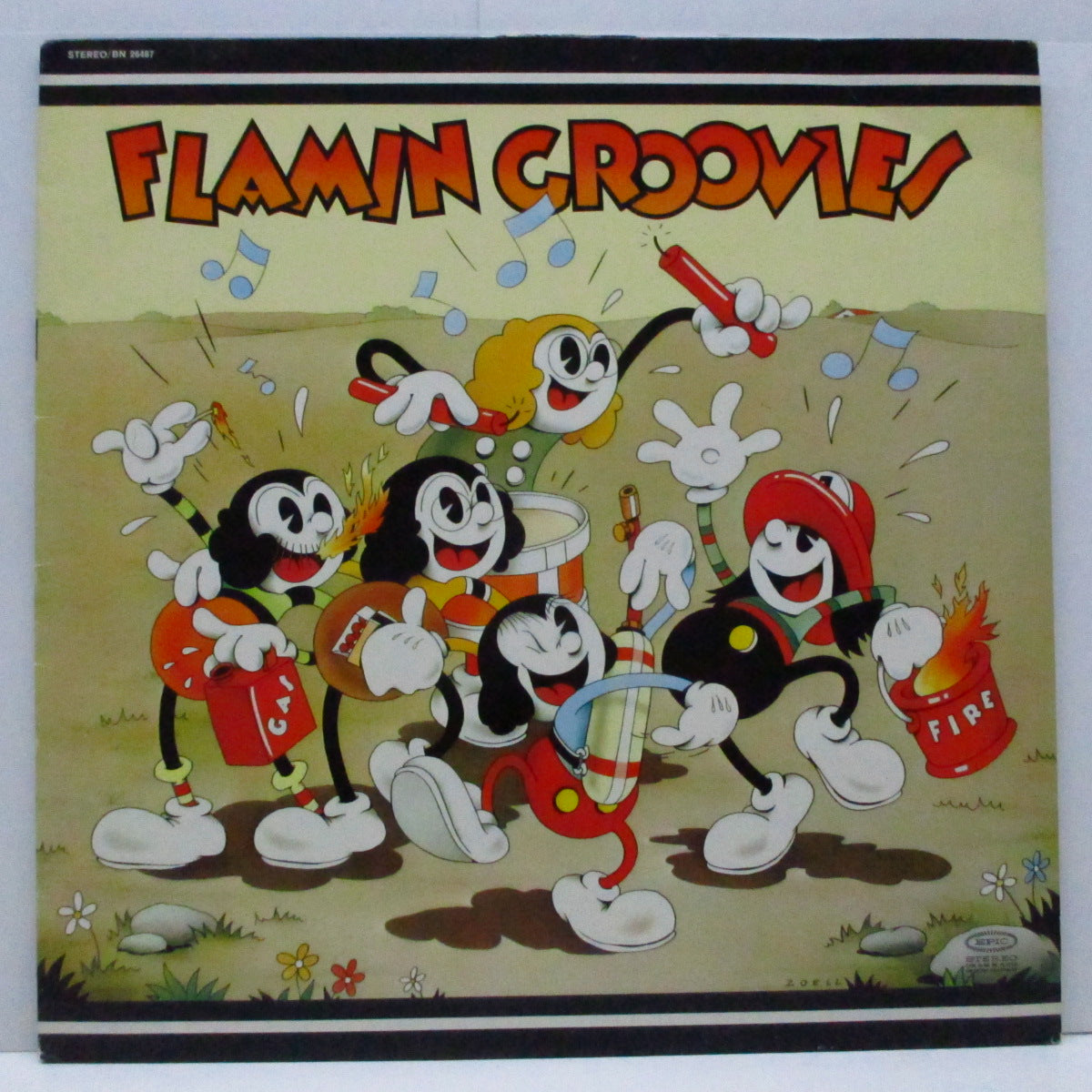 FLAMIN’ GROOVIES (フレイミン・グルーヴィーズ)  - Supersnazz (Dutch 70's 再発「オレンジラベ」LP)