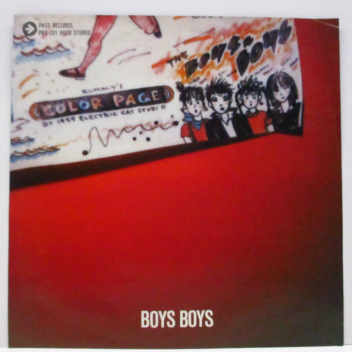 BOYS BOYS (ボーイズ・ボーイズ)  - Monkey Monkey (Japan '80 オリジナル 7"/光沢ソフト紙ジャケ) 