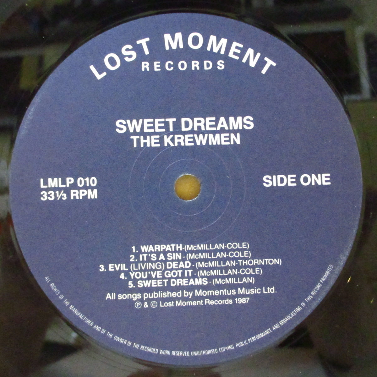 KREWMEN (クリューメン)  - Sweet Dreams (UK オリジナル LP)