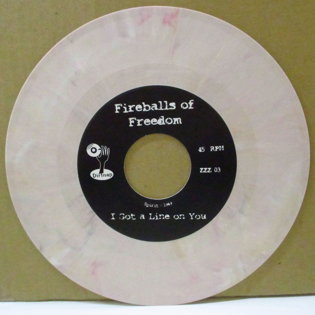 FIREBALLS OF FREEDOM / LOPEZ (ファイヤーボールズ・オブ・フリーダム / ロペス)  - I Got A Line On You +2 (US 1,000枚限定ピンクマーブルヴァイナル 7インチ+光沢ソフト紙ジャケ) '00年スプリットEP