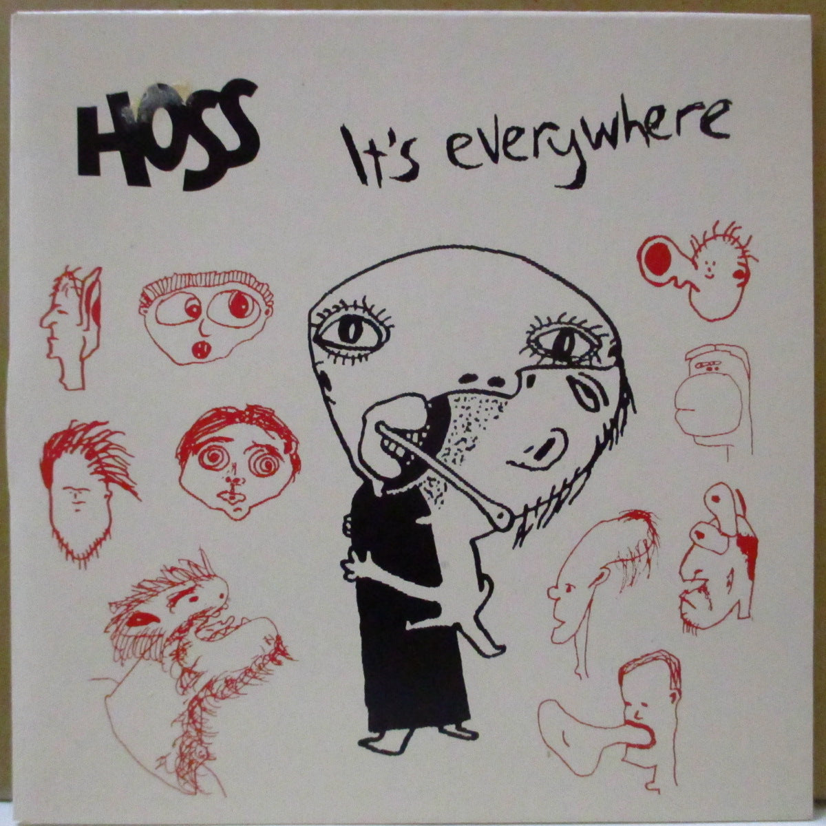 HOSS (ホス)  - It's Everywhere (OZ 800枚限定ブラックヴァイナル 7インチ+光沢固紙ジャケ) '92年シングル