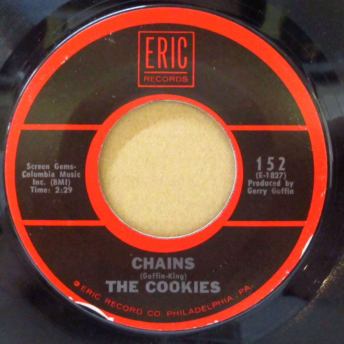 COOKIES, THE (ザ・クッキーズ)  - Chains / Don’t Say Nothin’ Bad (US 70's 再発7インチ)キャロル・キング溺愛ガールグループ、ヒット2曲カップリング