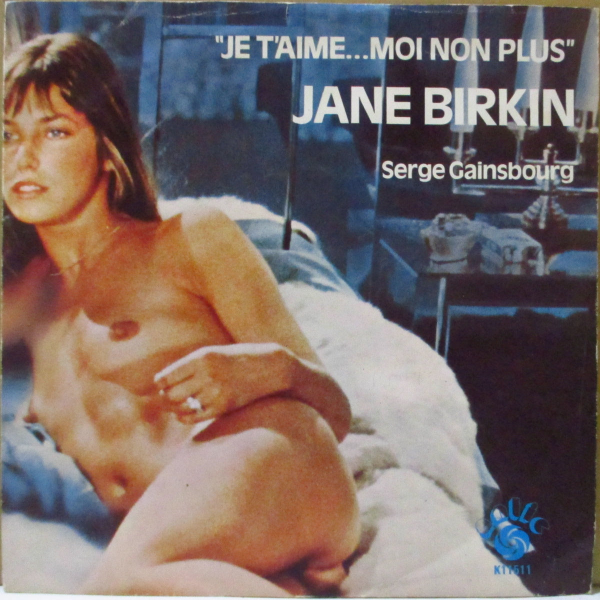 JANE BIRKIN & SERGE GAINSBOURG (ジェーン・バーキン & セルジュ・ゲンズブール)  - Je T'aime Moi Non Plus (UK '74 再発「ソフト紙ヌード・ジャケ」付きシングル) 18禁名曲！