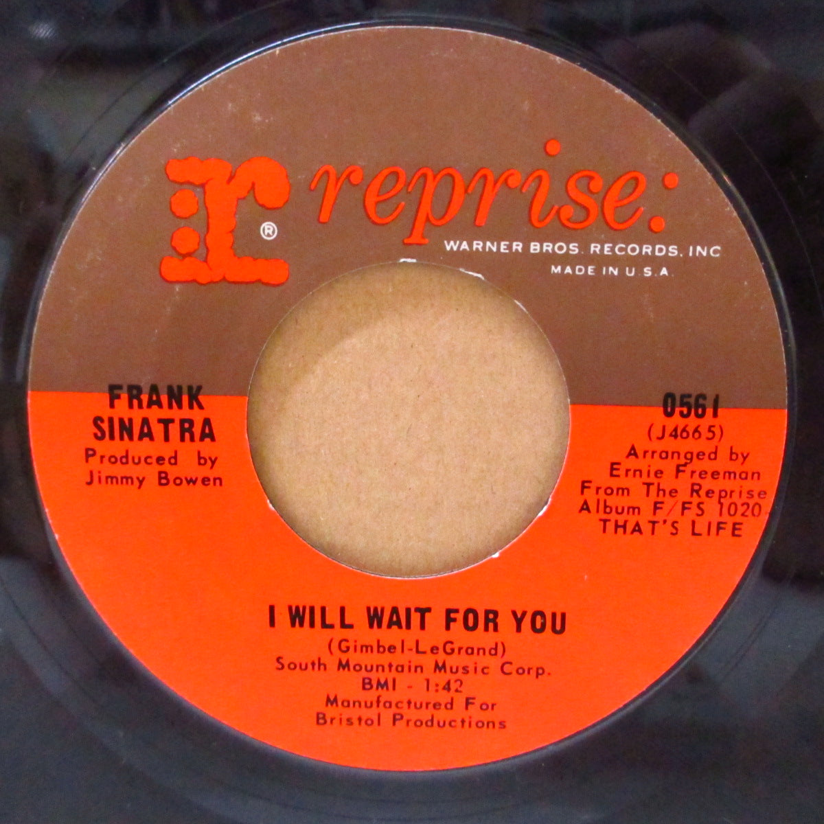 NANCY SINATRA & FRANK SINATRA (ナンシー・シナトラ & フランク・シナトラ)  - Somethin' Stupid / I Will Wait For You (US '67 オリジナル 7インチ)