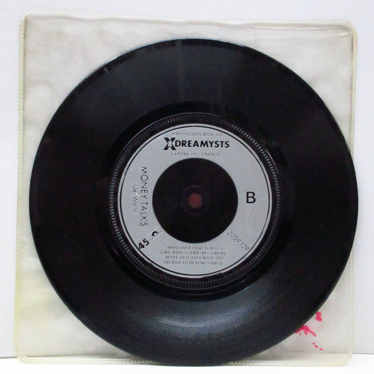 XDREAMYSTS, THE (ジ・エックスドリーミスツ)  - Bad News (UK オリジナル 7"/PVC) '79年セカンド！