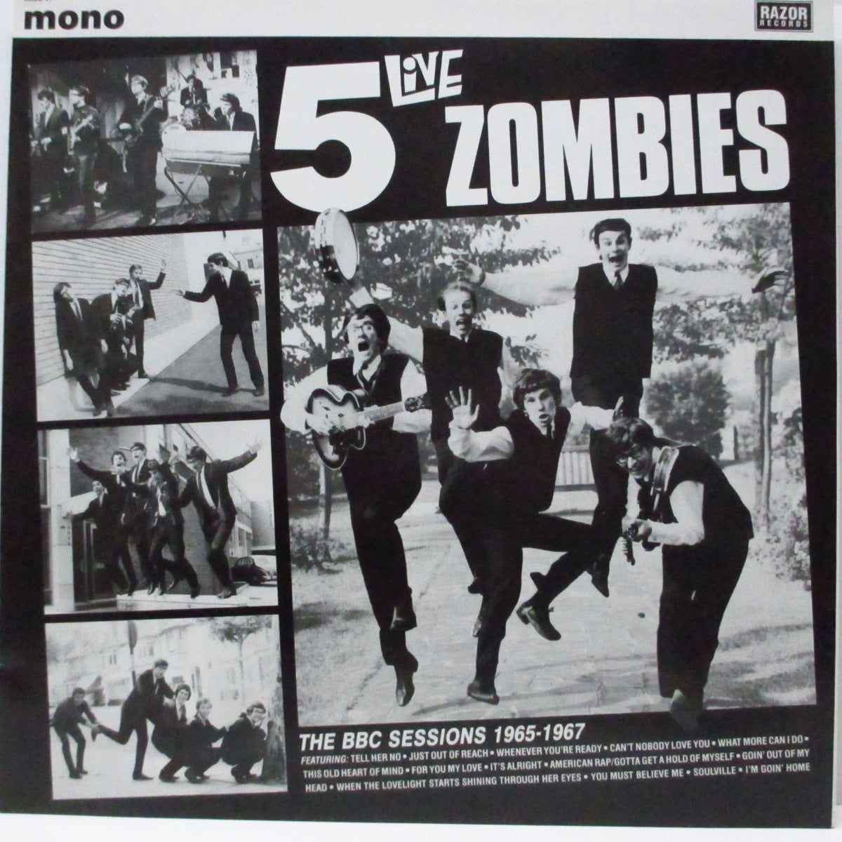 ZOMBIES (ゾンビーズ)  - 5 Live Zombies - The BBC Sessions 1965-1967 (UK オリジナル「モノラル」LP)