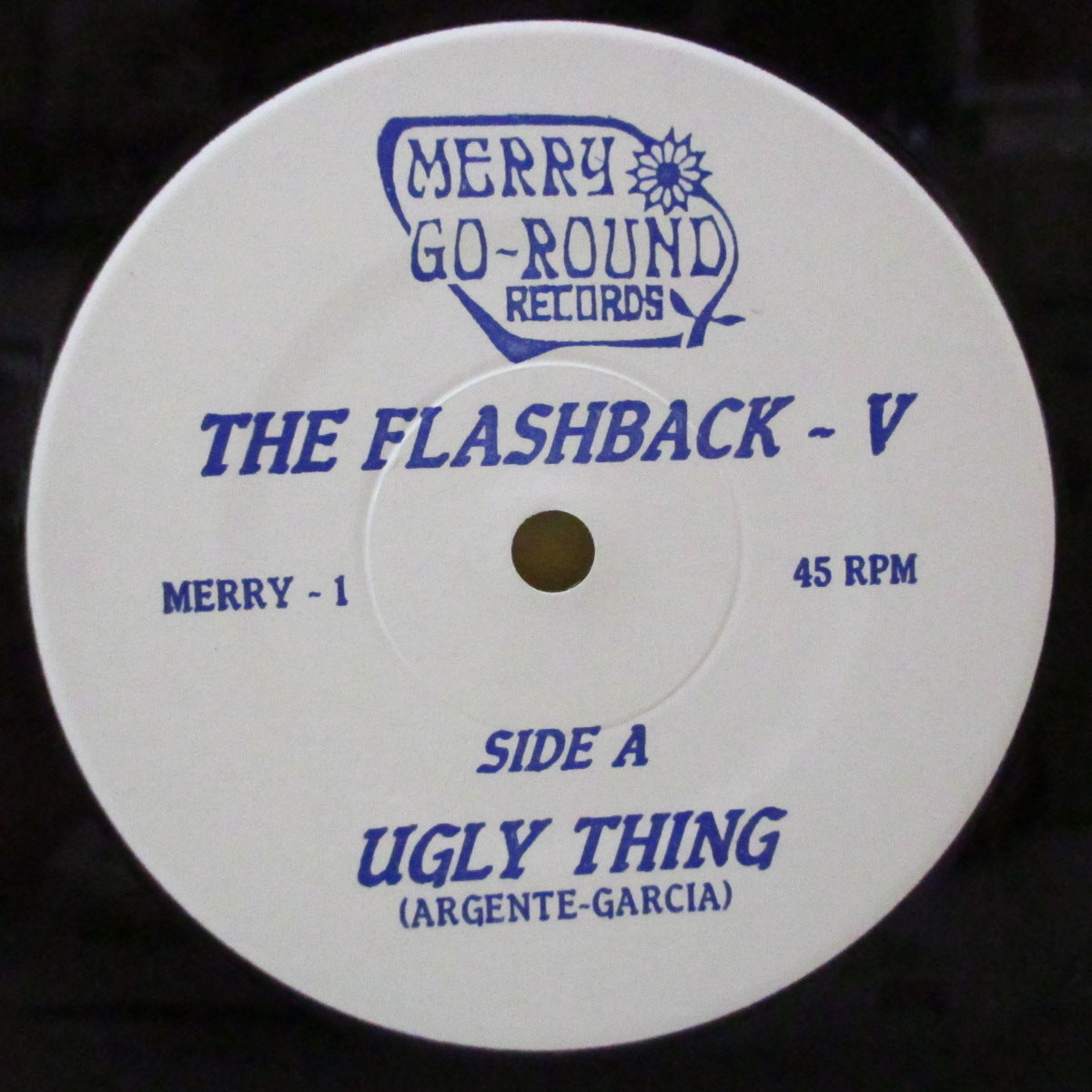 FLASHBACK-V, THE (ザ・フラッシュバック・ファイヴ)  - Ugly Thing +2 (UK オリジナル 7インチ+光沢固紙ジャケ) '92年シングル