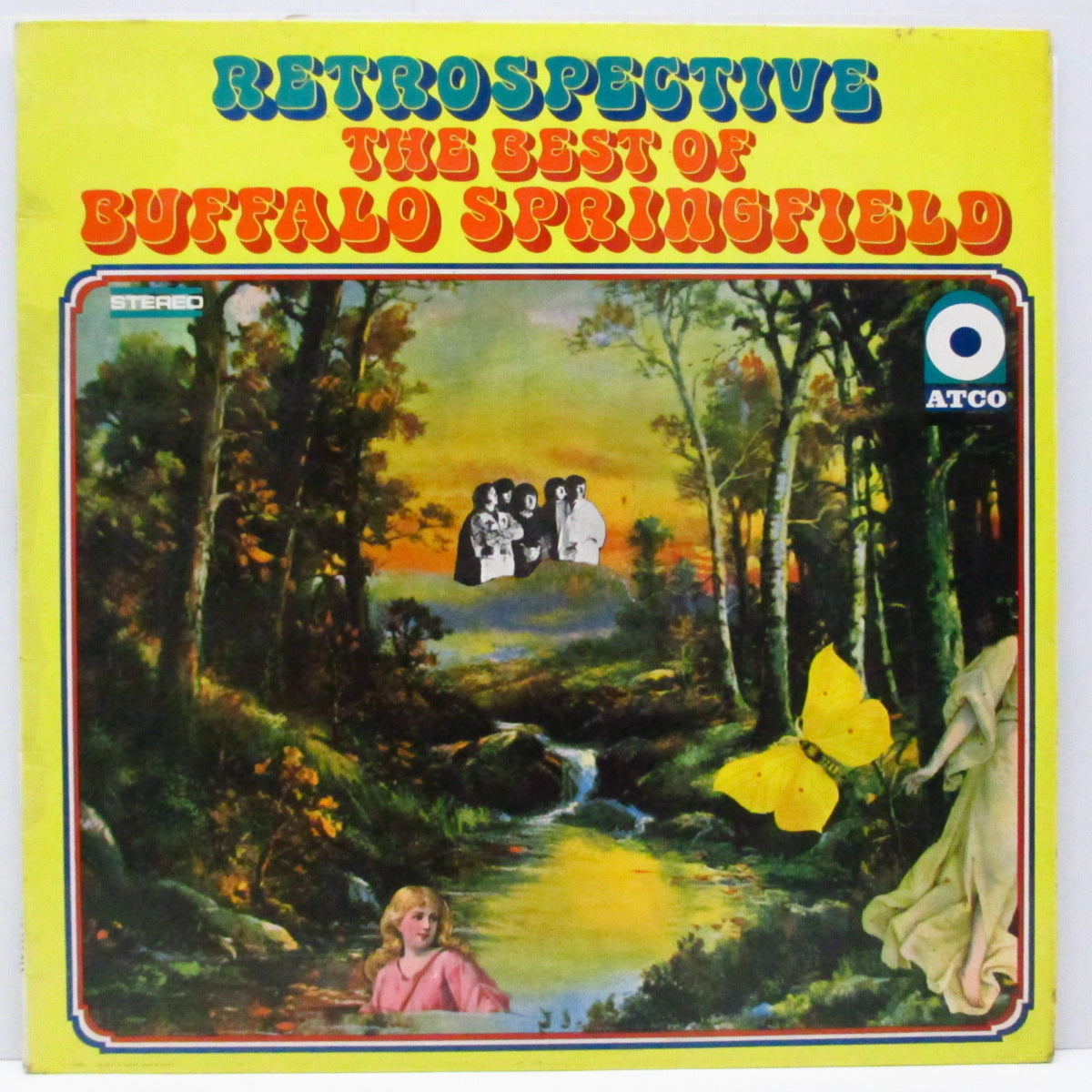 BUFFALO SPRINGFIELD (バッファロー・スプリングフィールド)  - Retrospective (UK オリジナル LP/両面コーティングジャケ) 全12曲、解散後にリリースされたコンピ！