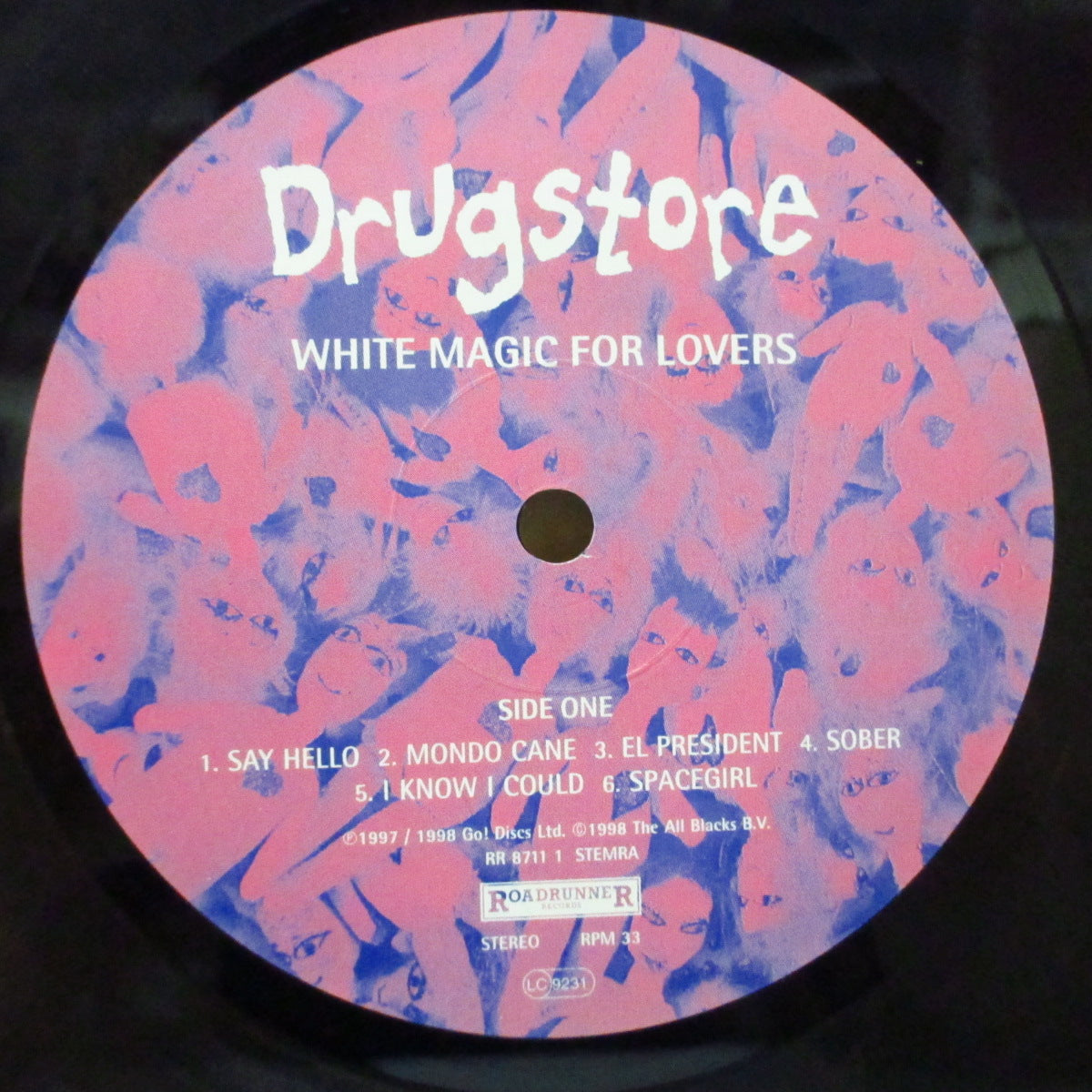 DRUGSTORE (ドラッグストア)  - White Magic For Lovers (UK オリジナル LP+固紙インナー) '98年2ndアルバム