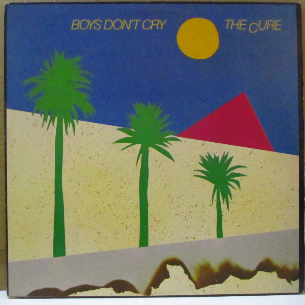 CURE, THE (ザ・キュアー)  - Boys Don't Cry (US 80's 再発ブルー&イエローラベ LP) '80年1stアルバム