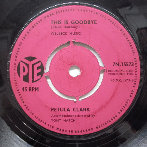 PETULA CLARK - Baby It's Me (UK Orig/Round Center)