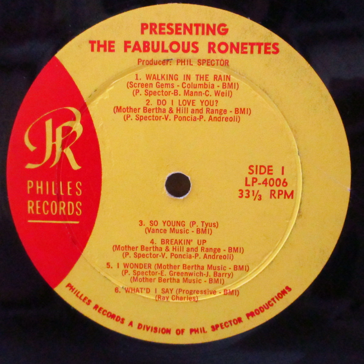 RONETTES, THE (ザ・ロネッツ) - .Presenting Fabulous The