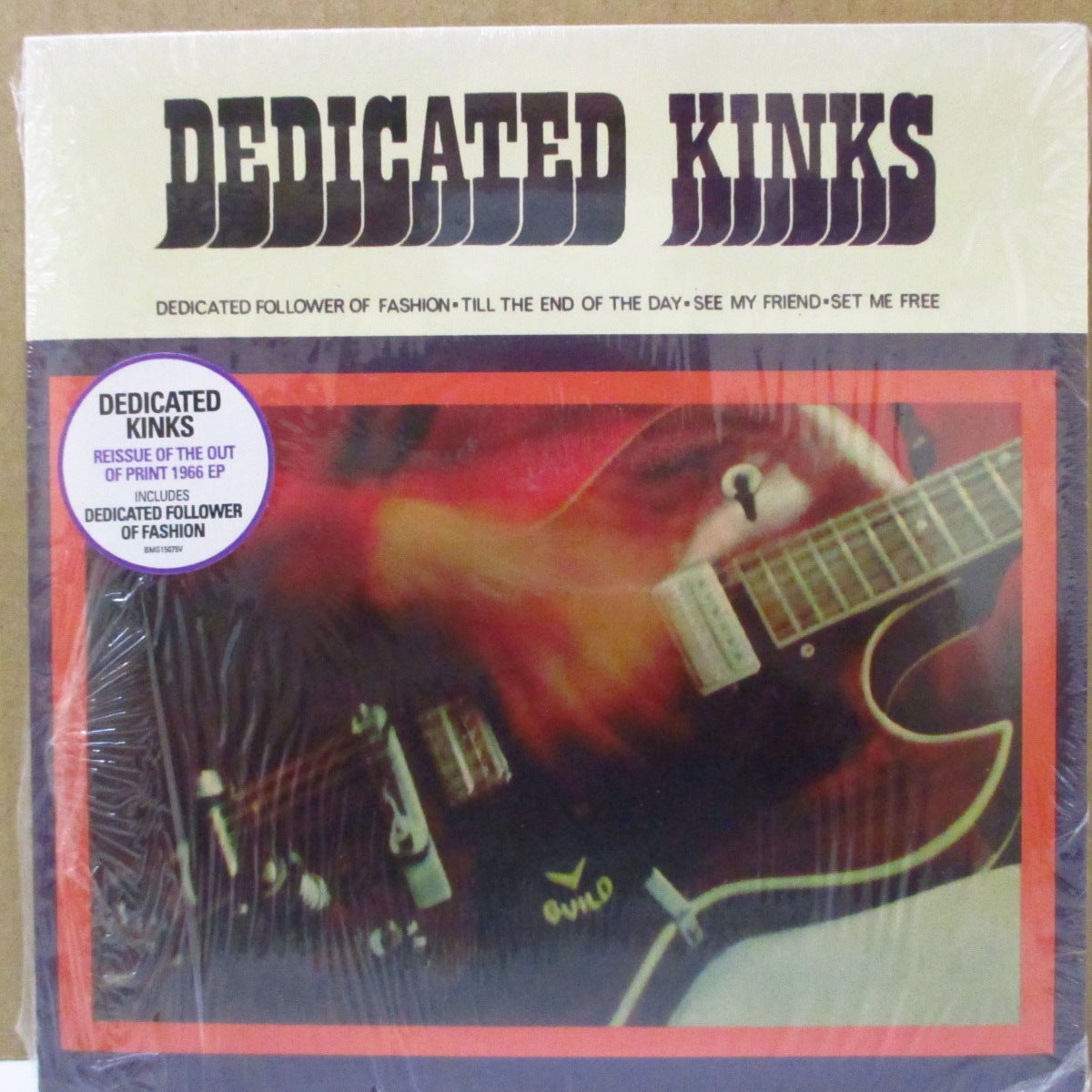 KINKS (キンクス)  - Dedicated Kinks (US 「RSD / BLACK FRIDAY 2015」 3,350枚限定再発モノラル4曲入り 7インチ+レアステッカー付き光沢固紙ジャケ)