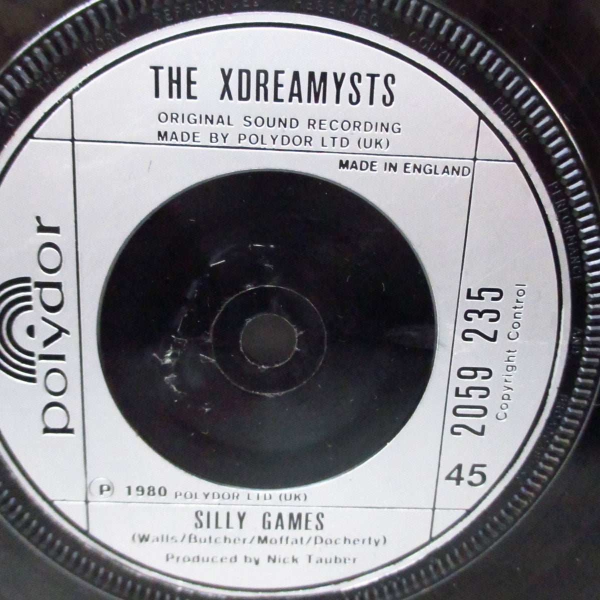 XDREAMYSTS, THE (ジ・エックスドリーミスツ)  - I Don't Wanna Go (UK オリジナル 7"/カンパニースリーブ) '80年サード！