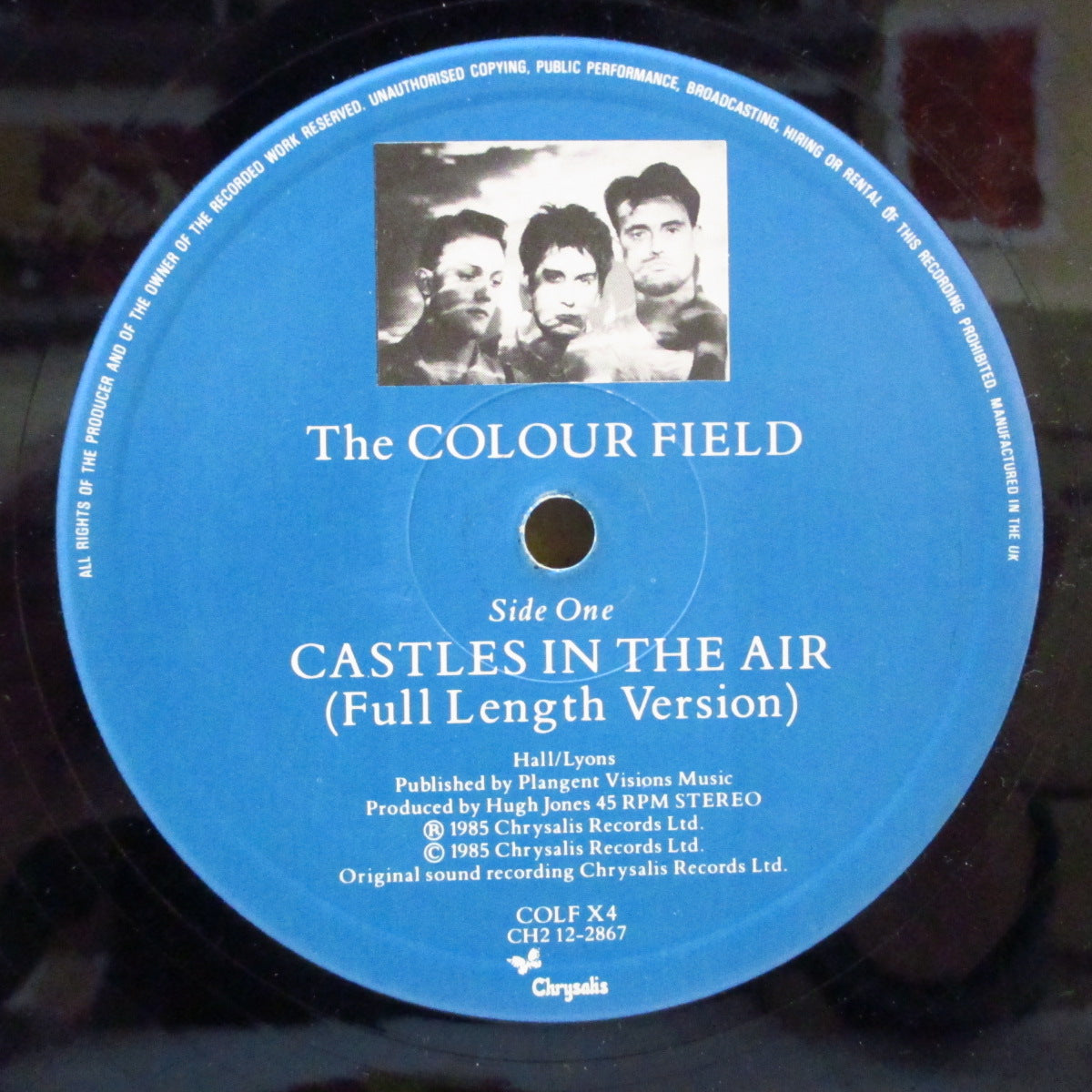 COLOUR FIELD, THE (ザ・カラー・フィールド)  - Castles In The Air +2 (UK オリジナル 12インチ) '85年シングル