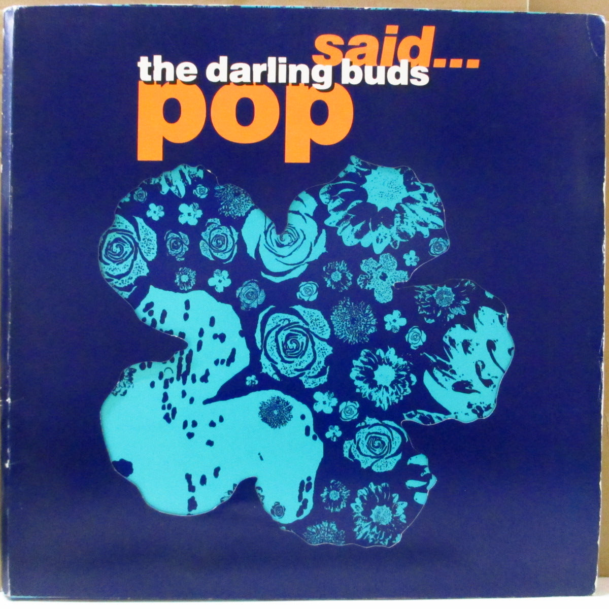 DARLING BUDS, THE (ダーリン・バッズ)  - Pop Said... (UK 限定プロモキット LP+ブックレット, 特殊ダイカット3面見開きアウタースリーブ) '88年1stアルバム