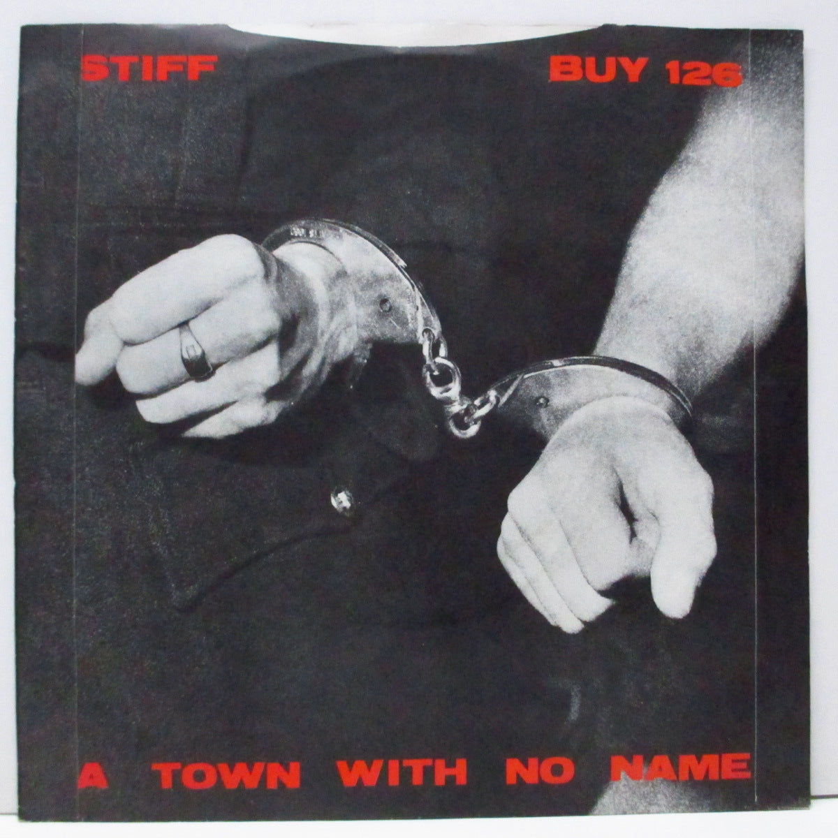 MADNESS (マッドネス)  - Shut Up (UK オリジナル「フラットセンター」7"/マットソフト紙折り返ジャケ) 表ジャケ下部にスリーブデザインのクレジット有 Ver.