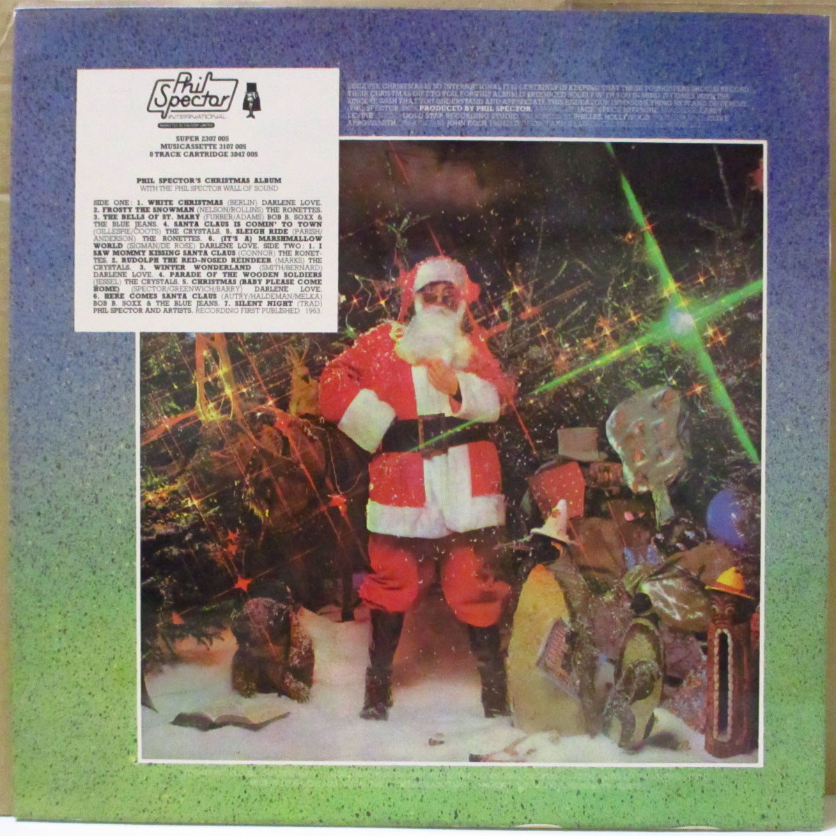 V.A. (フィル・スペクター・クリスマス・アルバム)  - Phil Spector's Christmas Album (UK '75 フィル・スペクター・インターナショナル社再発 LP/両面コーティング・ジャケ)