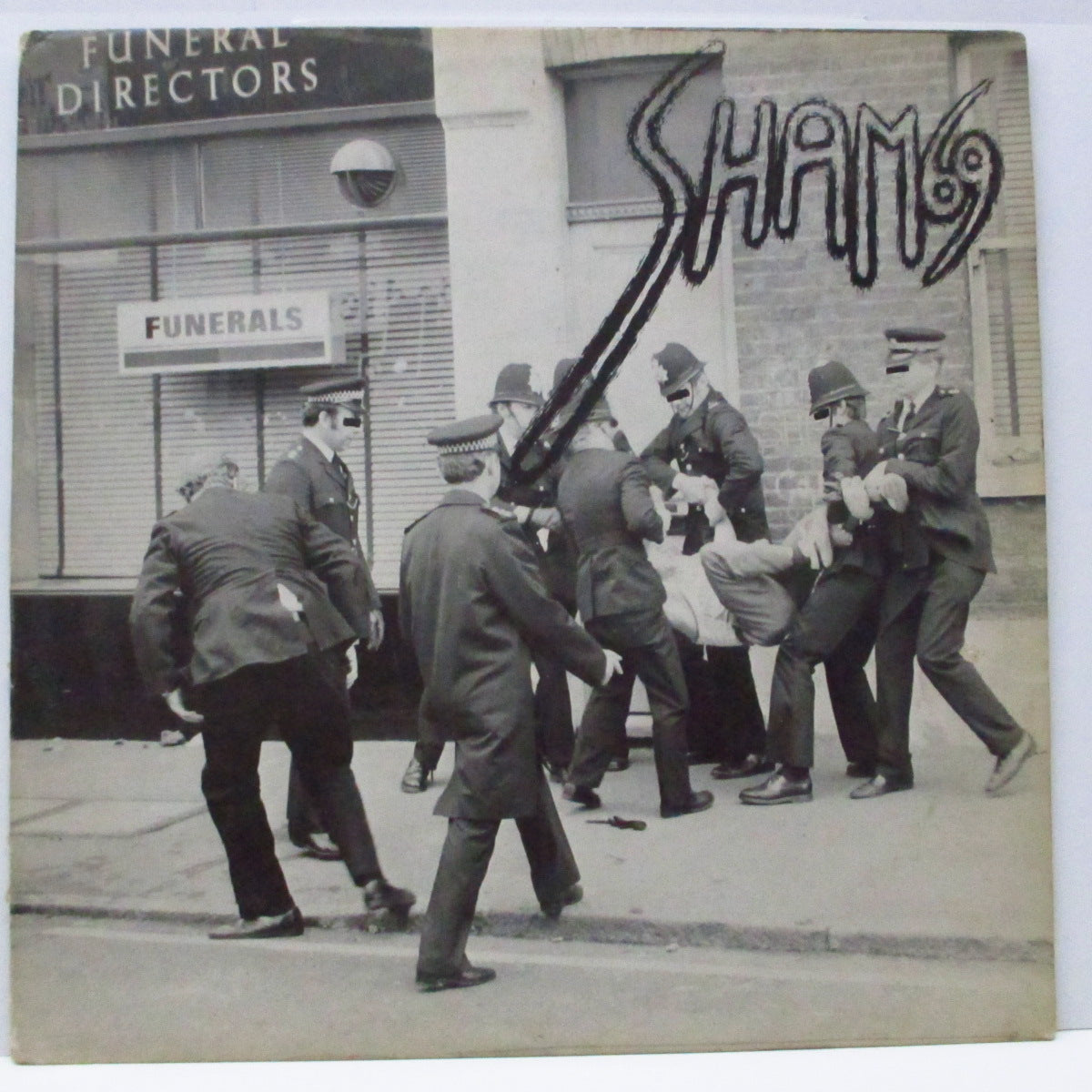 SHAM 69 (シャム 69)  - I Don't Wanna (UK オリジナル 12"/初回「白黒ポリス」ジャケ) '77年ファースト！